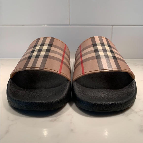 Burberry Slides (Archive Beige) - Picture 2 of 7